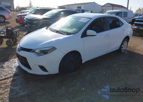 2014 Toyota Corolla L/Le/Le Pls/Prm/S/S Pls from USA, damaged, VIN 2T1BURHE7EC166031